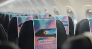 Brussels and Tomorrowland outdoors aircraft with augmented reality in new livery