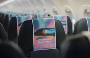 Brussels and Tomorrowland outdoors aircraft with augmented reality in new livery