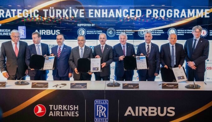 Turkish Airlines Strengthens Partnership with Airbus and Rolls-Royce