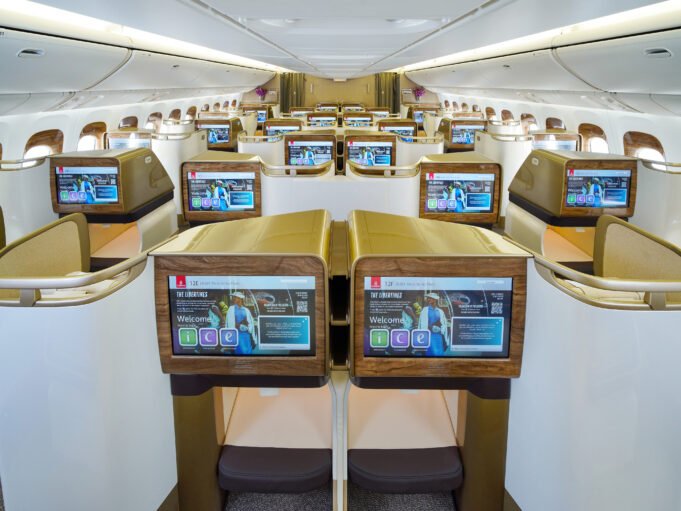 Emirates’ first retrofitted 777 aircraft takes off to Geneva