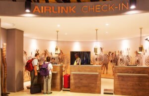 FLIGHTS ON SCHEDULE AFTER FIRE DAMAGES SKUKUZA AIRPORT TERMINAL ROOF