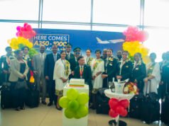 Accra welcomes Ethiopian Airlines’ Airbus A350-1000