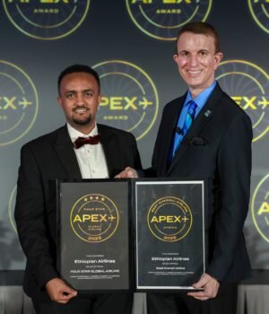Ethiopian awarded Four-Star Global Airline award