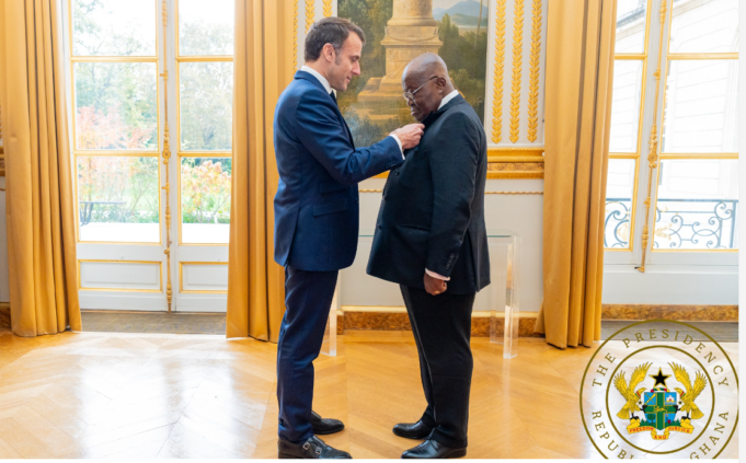 France confers state honour on President Akufo-Addo
