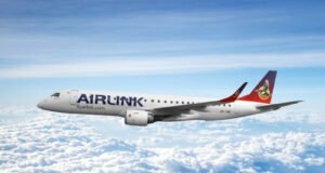 Airlink’s new Embraer E195-E2 aircraft enters service