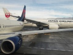 Japan Airlines Plane Strikes Delta Air Lines Aircraft At Seattle