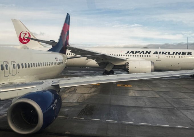 Japan Airlines Plane Strikes Delta Air Lines Aircraft At Seattle