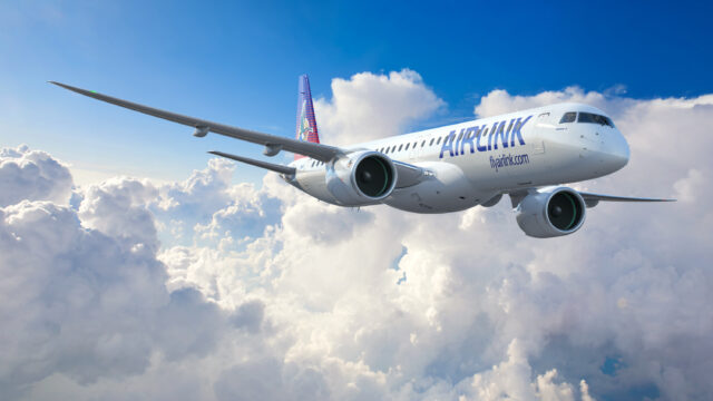 Airlink to lease 10 new Embraer E195-E2 aircraft from Azorra