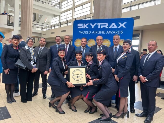 EgyptAir Named Best African Airline for Passenger Services at 2025 Paris Air Show
