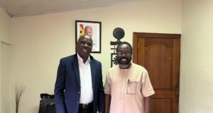 Tourism Expert Kwakye Donkor calls on GTDC CEO Prof. Kobby Mensah Tourism Expert Kwakye Donkor calls on GTDC CEO Prof. Kobby Mensah