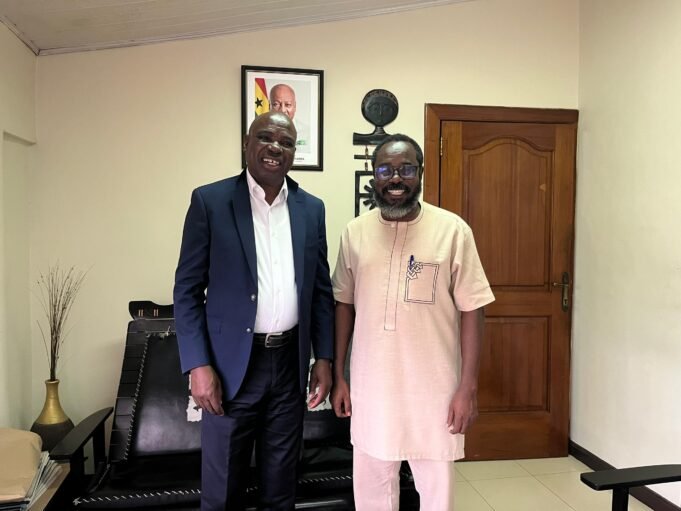 Tourism Expert Kwakye Donkor calls on GTDC CEO Prof. Kobby Mensah Tourism Expert Kwakye Donkor calls on GTDC CEO Prof. Kobby Mensah