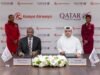 Qatar Airways and Kenya Airways Form a Strategic Partnership Qatar Airways Group Chief Executive Officer, Engr. Badr Mohammed Al-Meer and Kenya Airways Group Managing Director and CEO, Mr. Allan Kilavuka, signed a Memorandum of Understanding to form a strategic partnership entailing enhanced codeshare agreement and increased connectivity between Kenya and Qatar, as well as deeper cooperation across cargo, loyalty programmes, ground services, and more.