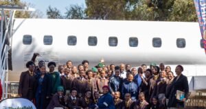 Airlink hands over passenger jet to help future highflyers learn aviation skills