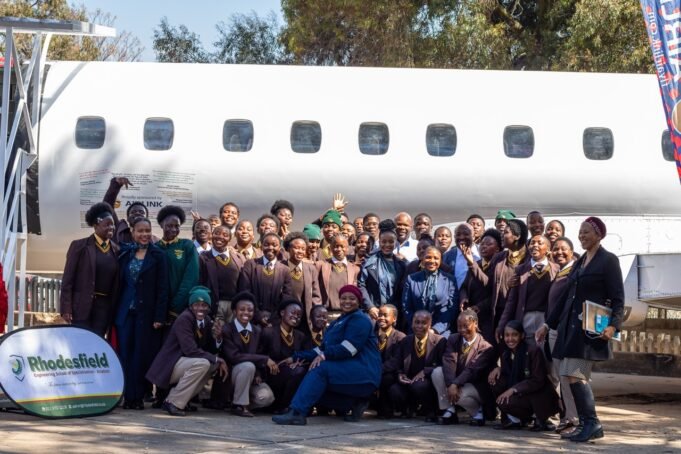 Airlink hands over passenger jet to help future highflyers learn aviation skills