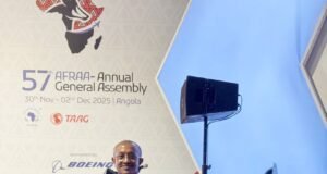 ASKY Honoured At 57th AFRAA General Assembly Mr. Esayas W. Hailu, CEO of ASKY