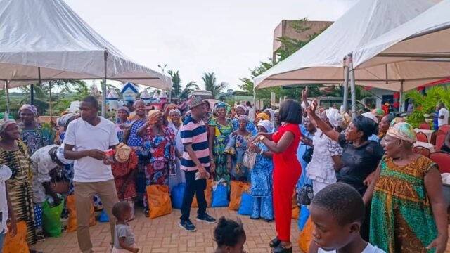 Inspiring Minds Initiative Brings Hope to 766 Residents in Accra Community During Festive Season