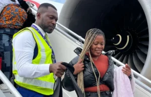 First Ghanaians evacuated from South Africa over immigration protests land in Accra First Ghanaians evacuated from South Africa over immigration protests land in Accra