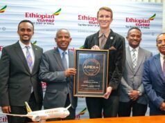 Ethiopian Airlines Named Best Airline in Africa 2026 By Passengers