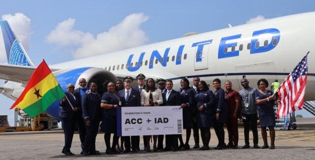 United Celebrates Five Years Of Accra-Washington Flights