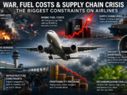 IATA Warns of Profit Squeeze as War, Fuel Costs, and Supply Chain Crisis Batter Airlines IATA Warns of Profit Squeeze as War, Fuel Costs, and Supply Chain Crisis Batter Airlines