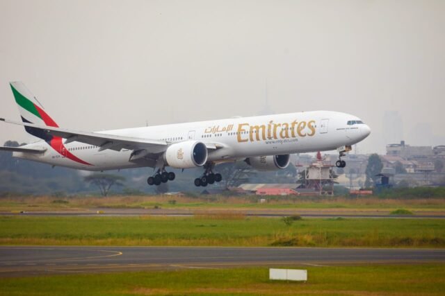 Emirates TouchDown Emirates flight EK789 touches down in Accra