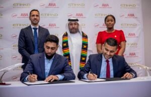 Etihad Airways and Africa World Airlines sign strategic partnership agreement