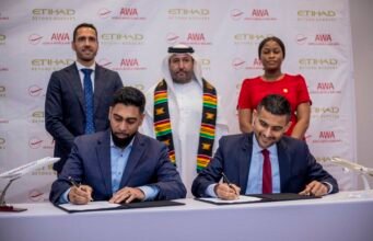 Etihad Airways and Africa World Airlines sign strategic partnership agreement