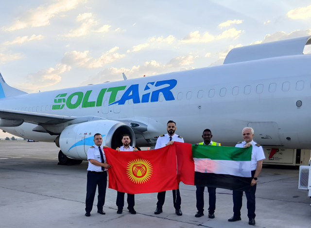 SolitAir_Bishkek route_1 SolitAir charters new cargo service to Bishkek, extending its network into Kyrgyzstan