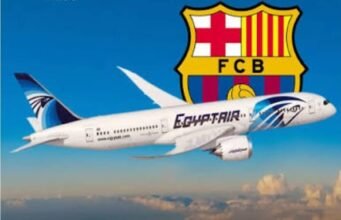 EGYPTAIR and FC Barcelona sign a three-season partnership agreement EGYPTAIR and FC Barcelona sign a three-season partnership agreement