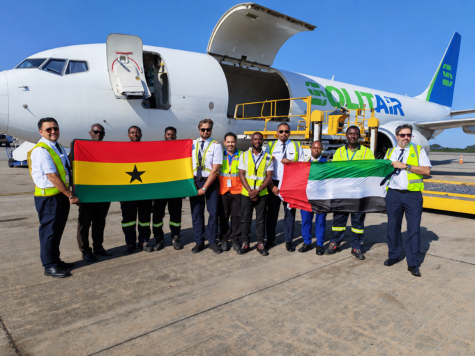 New Cargo Airline starts operations to Ghana